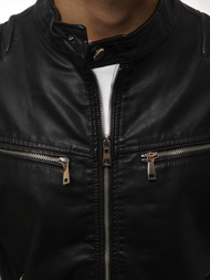 Veste Homme Noir OZONEE JB/JP1129