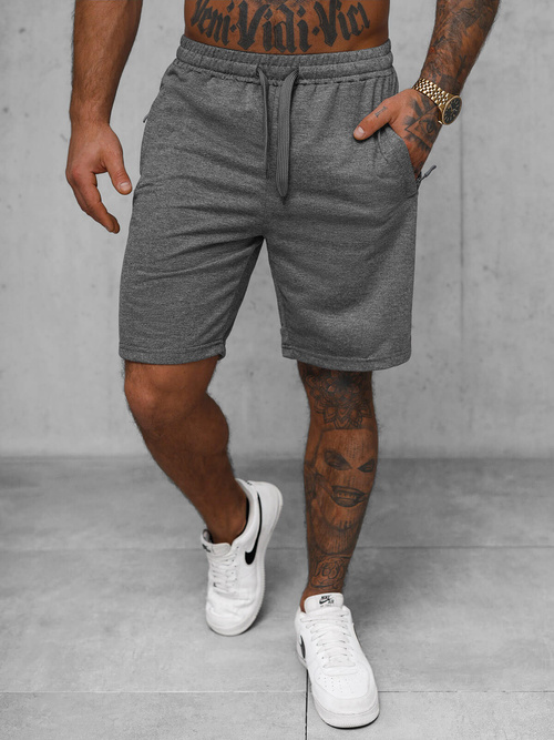 Short Homme Gris Foncé OZONEE JS/8K1551/5