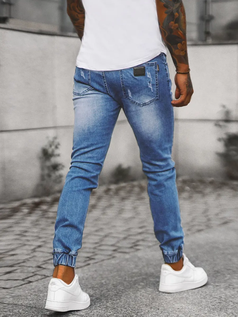 Jean Jogger Homme Bleu OZONEE NB/MP0065/2B