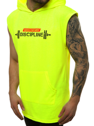 T-Shirt Homme Jaune-néon OZONEE MACH/M1211