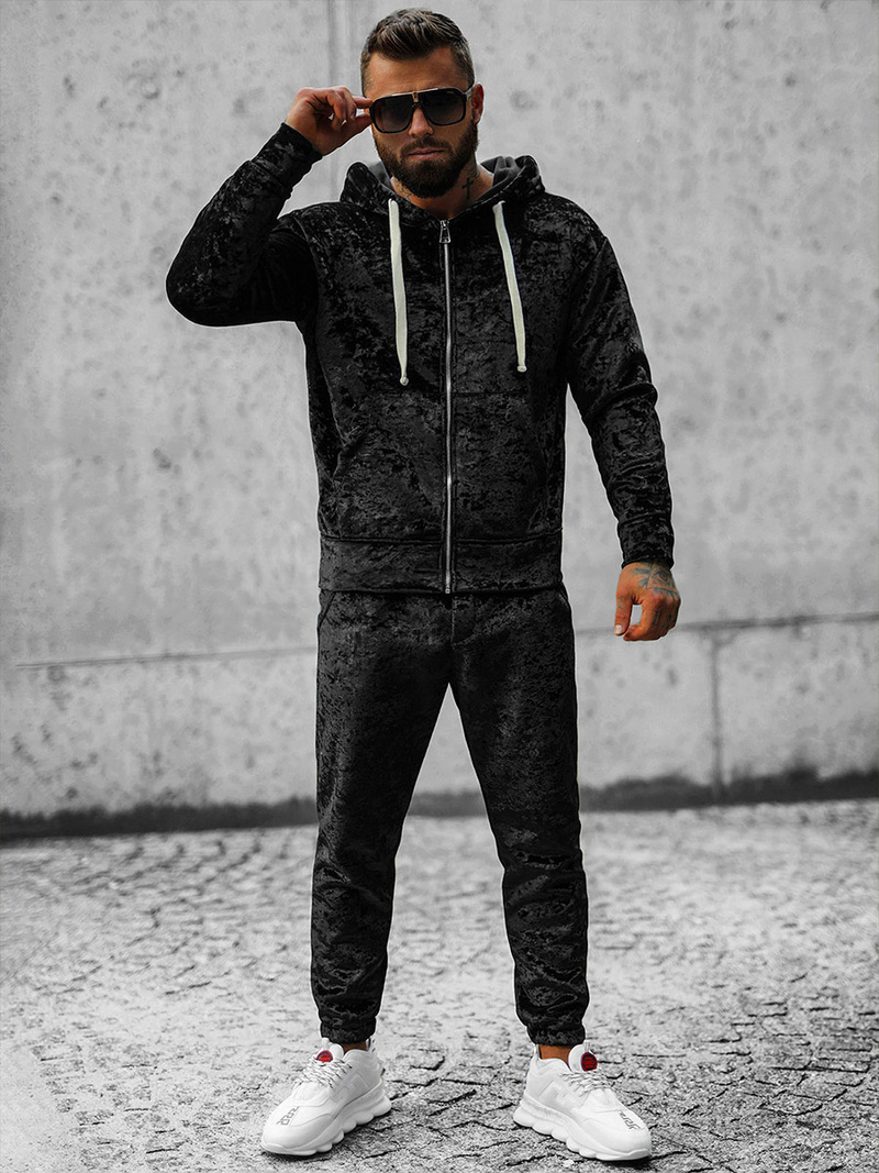 Survêtement Homme Noir OZONEE O/D8123/9153