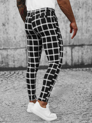 Pantalon Chino Homme Noir OZONEE O/P4029