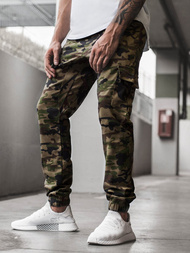 Pantalon Jogger Homme Vert OZONEE A/404