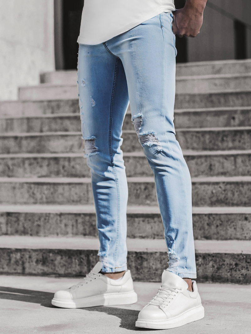 Jean Homme Bleu clair OZONEE G/3019