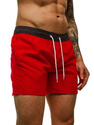 Short de bain Homme Rouge OZONEE ST004-2
