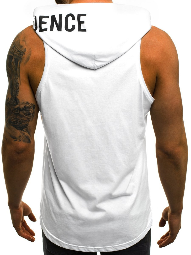 T-Shirt Homme Blanc OZONEE O/2537