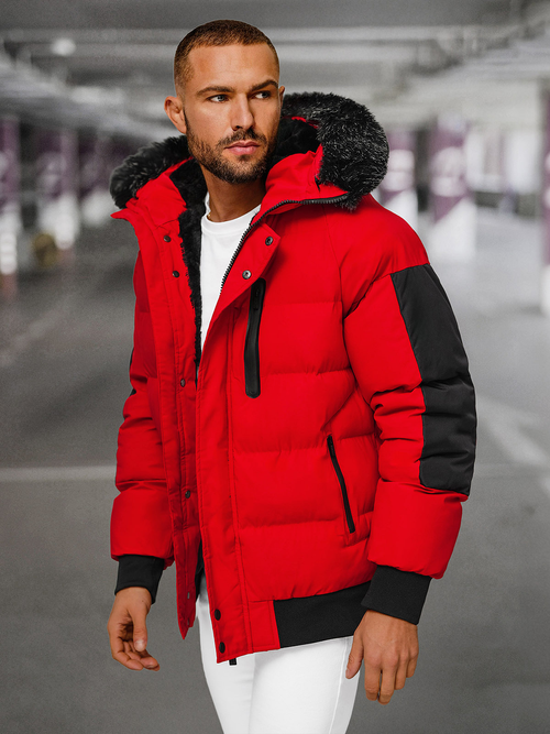Veste Homme Rouge OZONEE O/M798Z