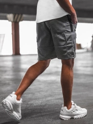 Short Homme Gris Foncé OZONEE O/WW20016/3