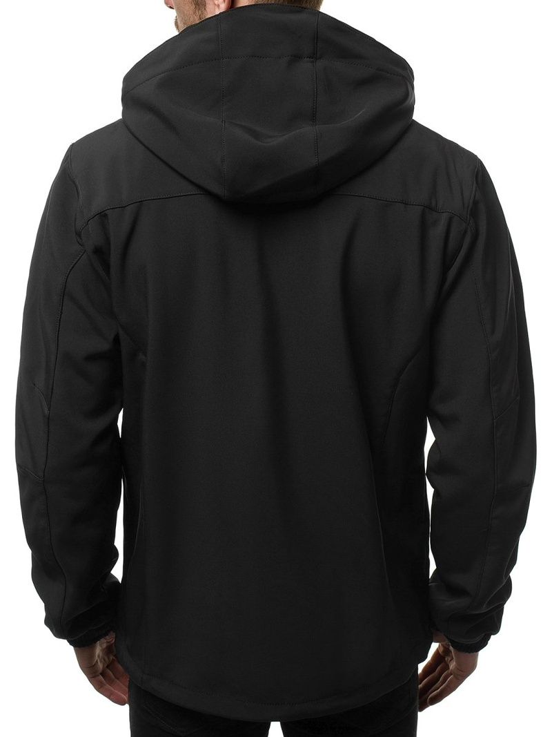 Veste Homme Noir et rouge OZONEE GE/12267