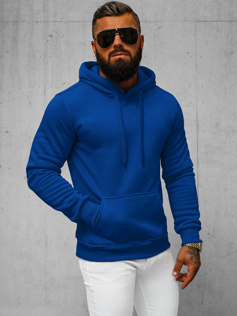 Sweatshirt Homme bleuet OZONEE JS/2009/65Z