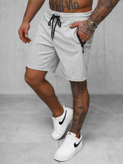 Short Homme Gris OZONEE JS/17K533/2