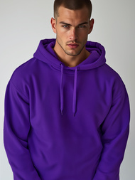 Sweatshirt Homme Violet OZONEE JS/2009Z