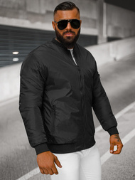 Veste Homme Noir OZONEE JS/AK95Z