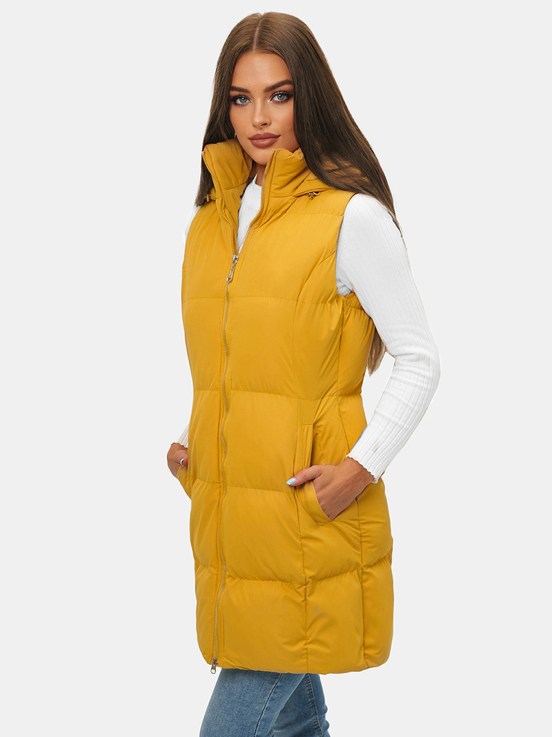 Gilet Femme Jaune OZONEE JS/M721/254