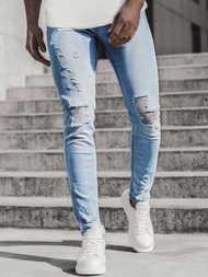 Jean Homme Bleu clair OZONEE G/3019