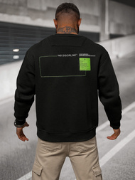 Sweatshirt Noir OZONEE O/SWE23022