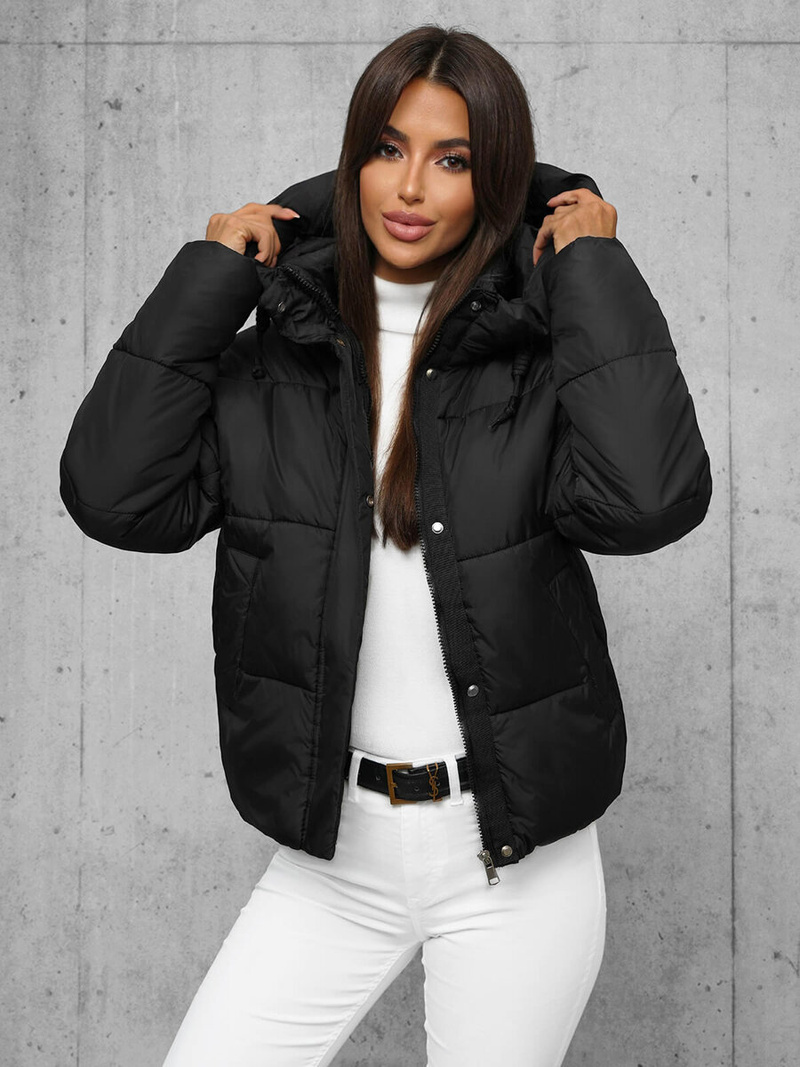 Veste Femme Noir OZONEE JS/16M9188/392