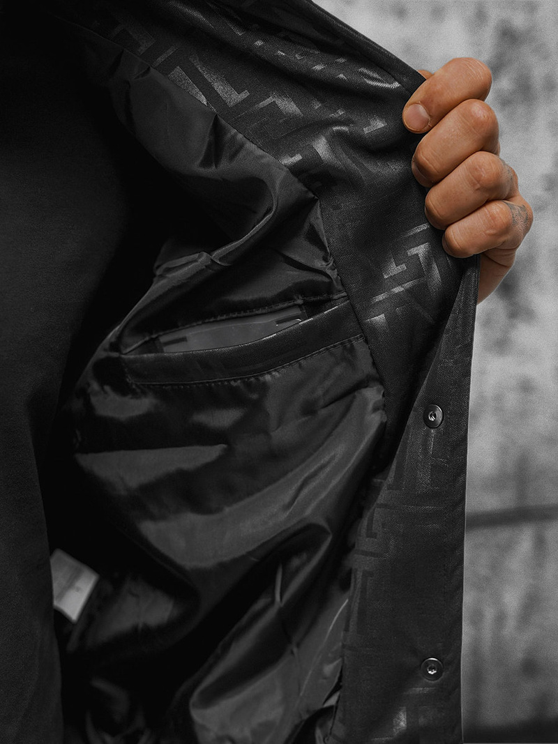 Veste Homme Noir OZONEE O/3A172