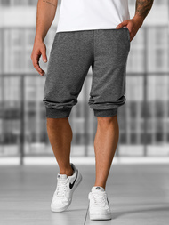 Short Homme Gris Foncé OZONEE JS/XW07/5Z
