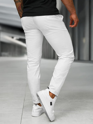 Pantalon Homme Blanc OZONEE BL/SK222/2