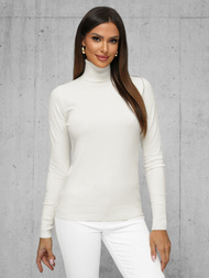 Pullover Femme Blanc OZONEE JS/8009/8