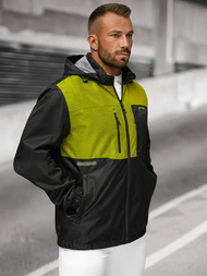 Veste Homme Noir OZONEE JS/22M311/392Z