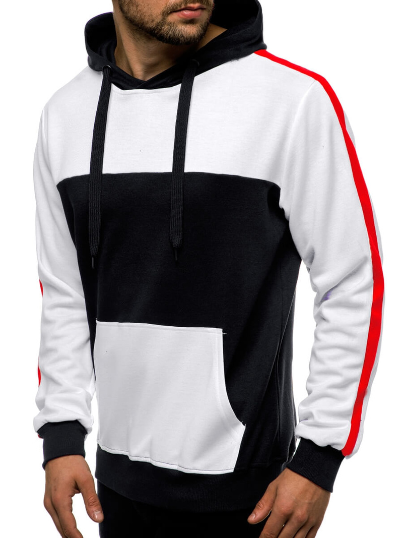 Sweatshirt Homme Rouge OZONEE JS/JZ11060