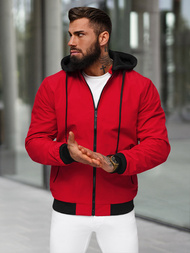 Veste Homme Rouge OZONEE JS/62M9502/270