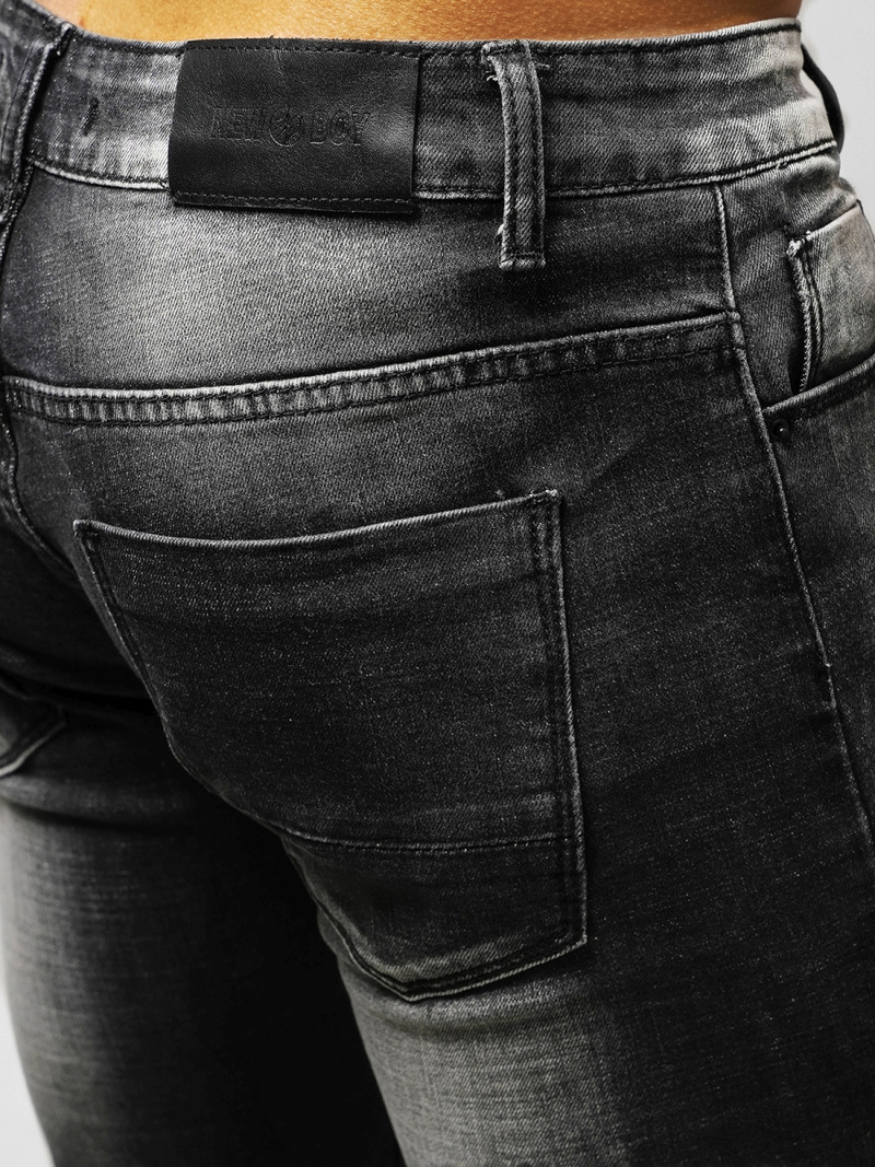 Jean Homme Noir OZONEE NB/MP0072N