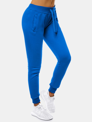 Pantalon de survêtement pour femmes Bleu OZONEE JS/CK01