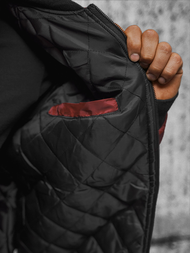 Veste Homme Bordeaux OZONEE JS/AK95Z