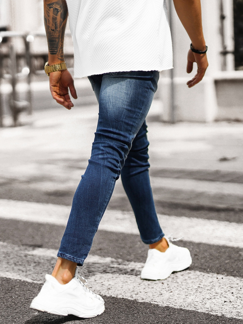 Pantalon Homme Bleu Foncé OZONEE NB/MP0004BSZ