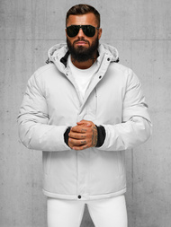 Veste Homme Gris Clair OZONEE JS/91M9906/280Z