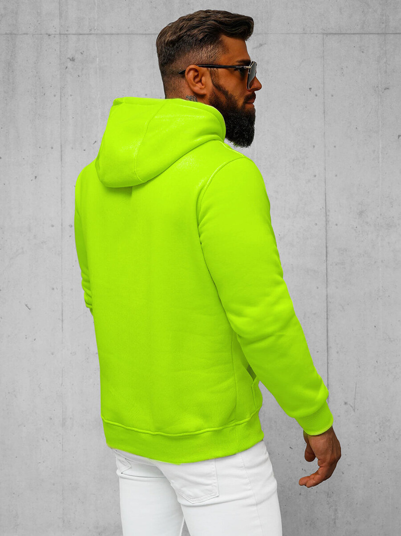 Sweatshirt Homme néon Vert OZONEE JS/2009Z