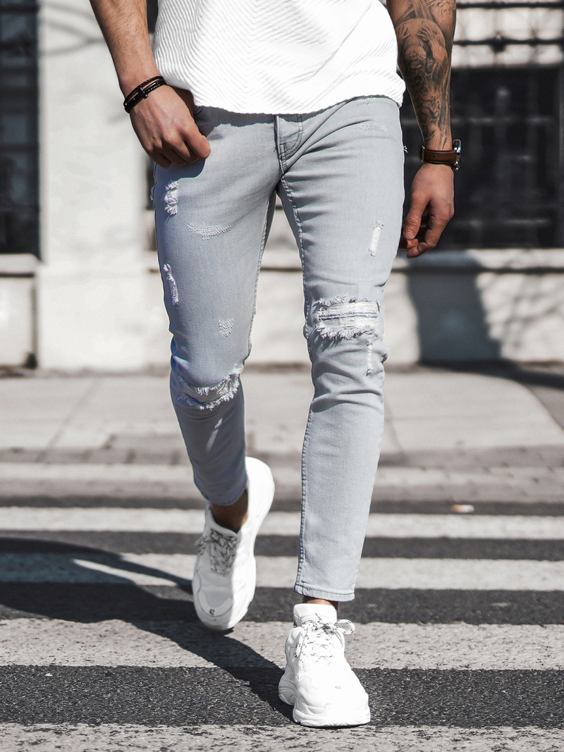 Jean Homme Gris OZONEE DO/2463