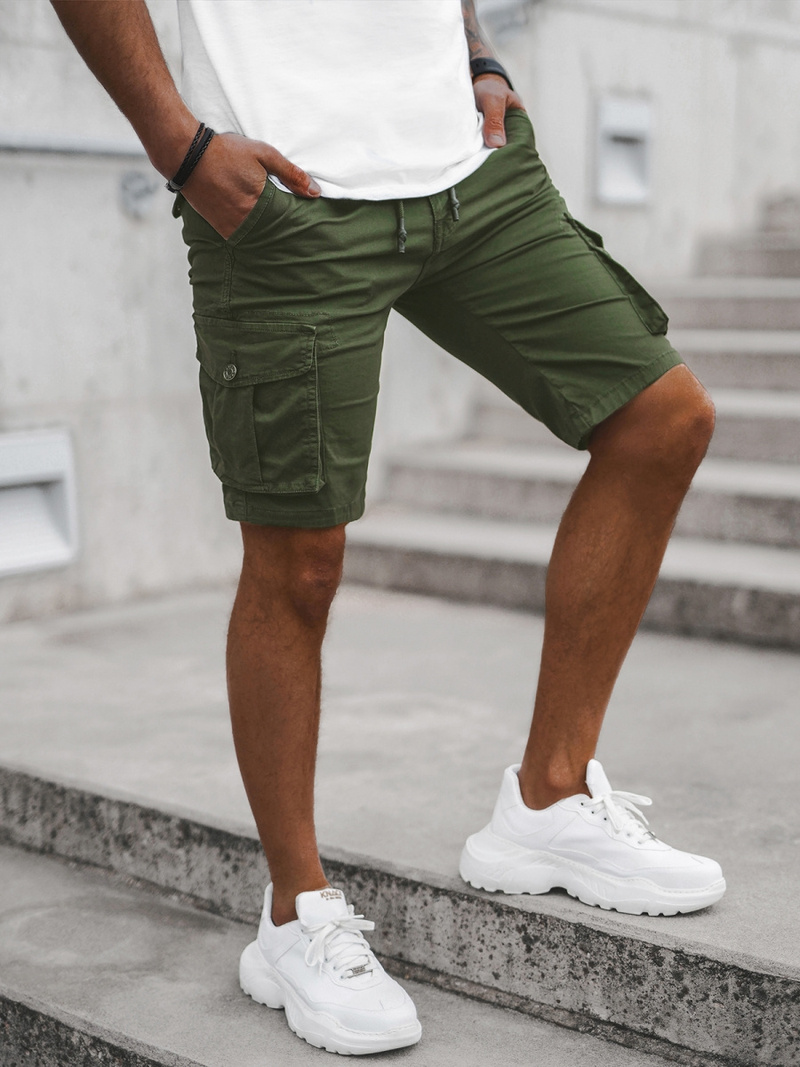 Short Chino Homme Vert OZONEE T/BB70010/3
