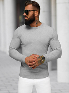 Pullover Homme Gris OZONEE NB/MMB602/2Z