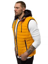 Veste sans manches Homme Jaune OZONEE N/6102Z