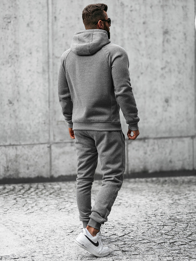 Survêtement Homme Gris Foncé OZONEE JS/8C75/5