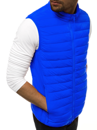 Veste sans manches Homme Bleu OZONEE JS/LY32