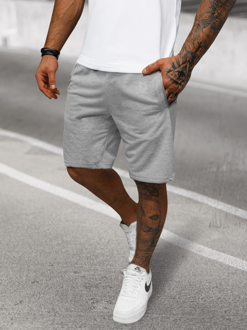 Short Homme Gris OZONEE JS/8K100/2Z
