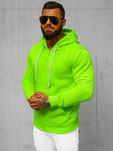 Sweatshirt Homme néon Vert OZONEE JS/2008Z