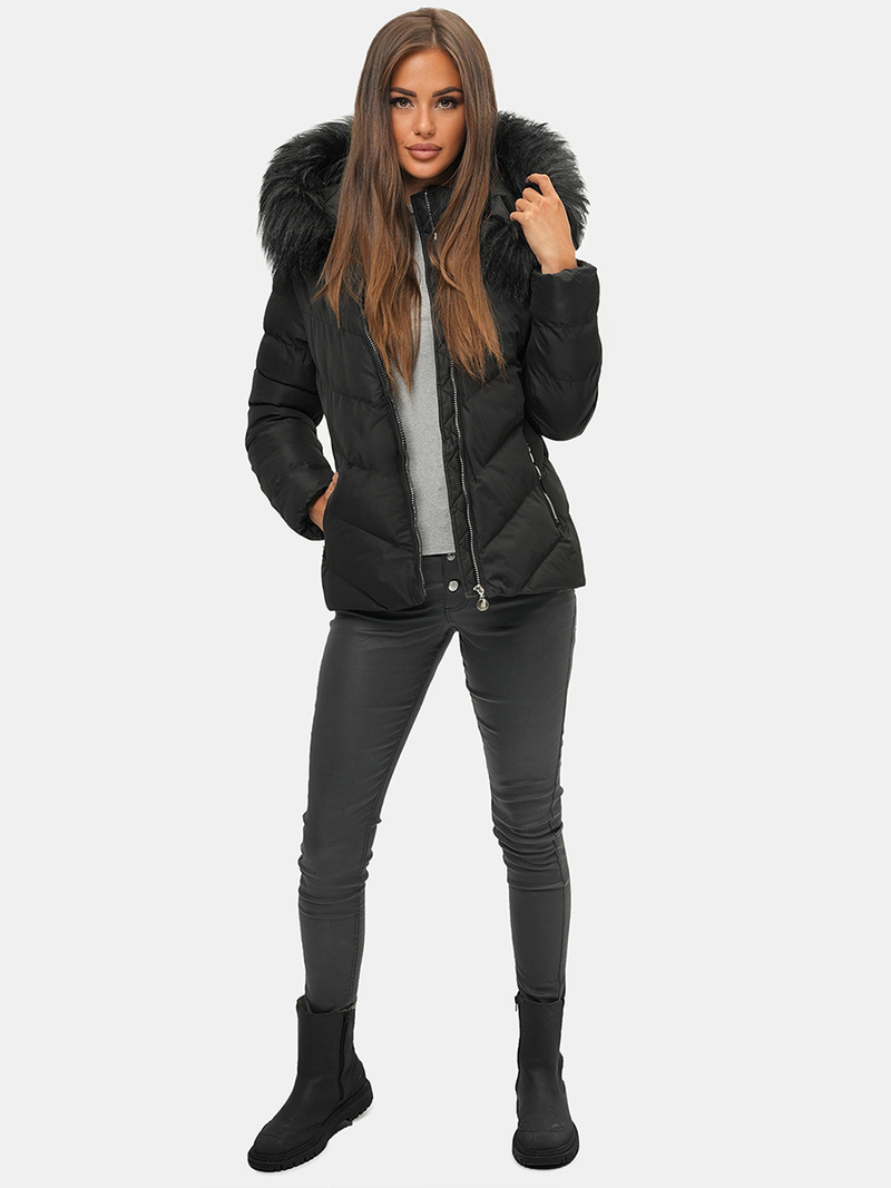 Veste Femme Noir OZONEE JS/M727/392