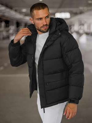 Veste Homme Noir OZONEE JS/31M5008Z