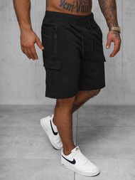 Short Homme Noir OZONEE JS/8K1503/3