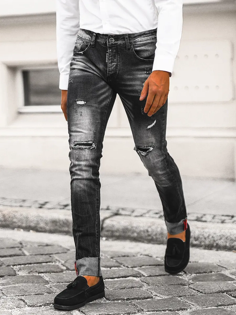 Jean Homme Noir OZONEE NB/MP0126N