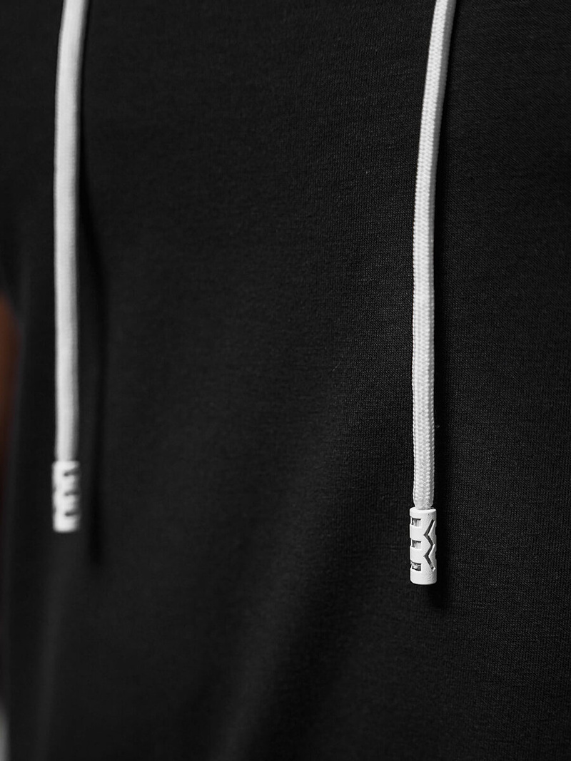 T-shirt Homme Noir OZONEE JS/8T955/3