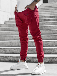 Pantalon Jogger Homme Bordeaux OZONEE G/11144