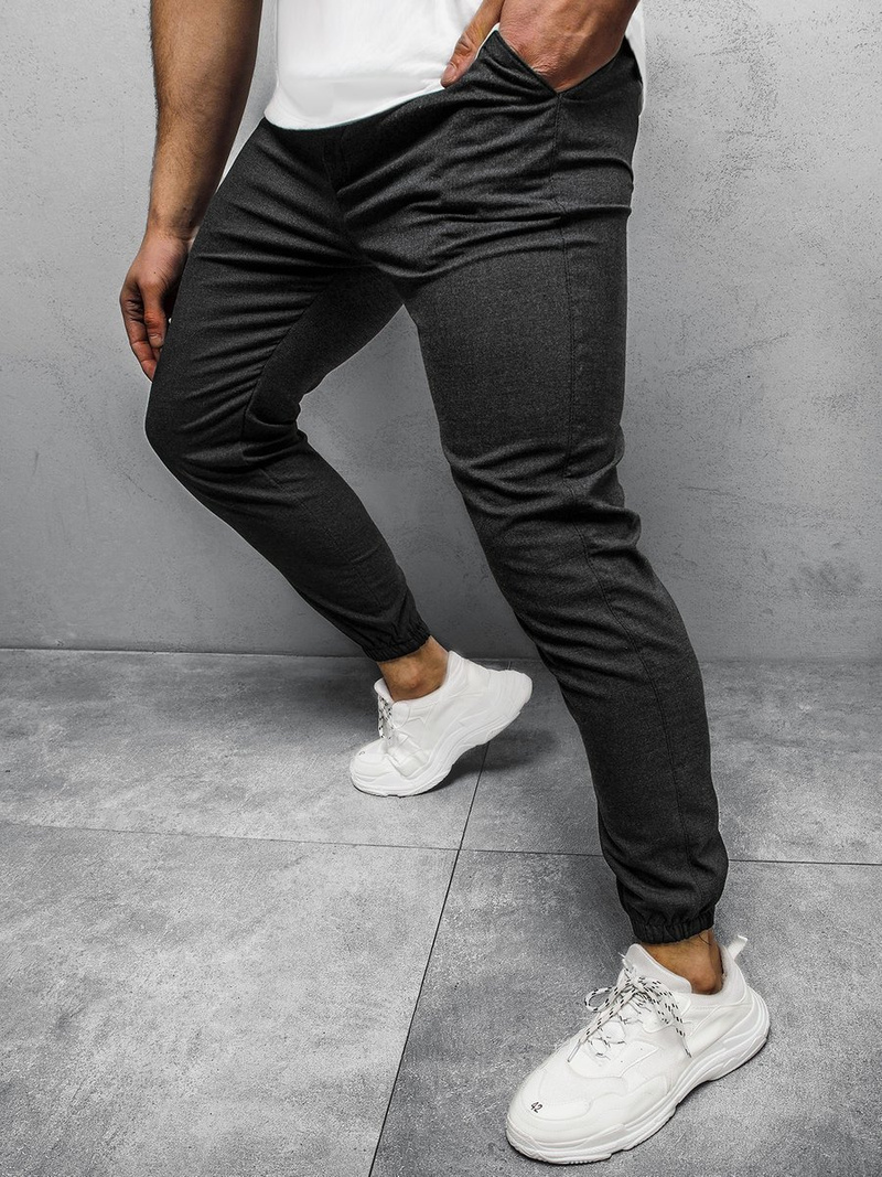 Pantalon Chino Homme Graphite OZONEE DJ/5539