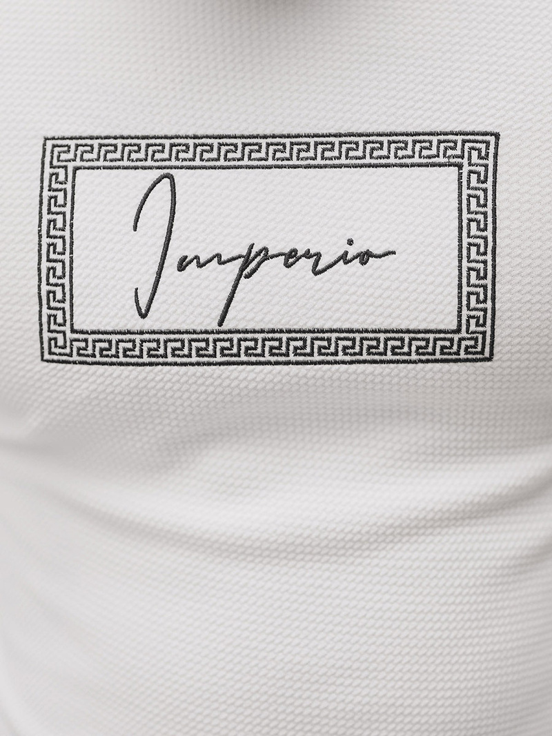 Sweatshirt Homme Blanc OZONEE O/D7192